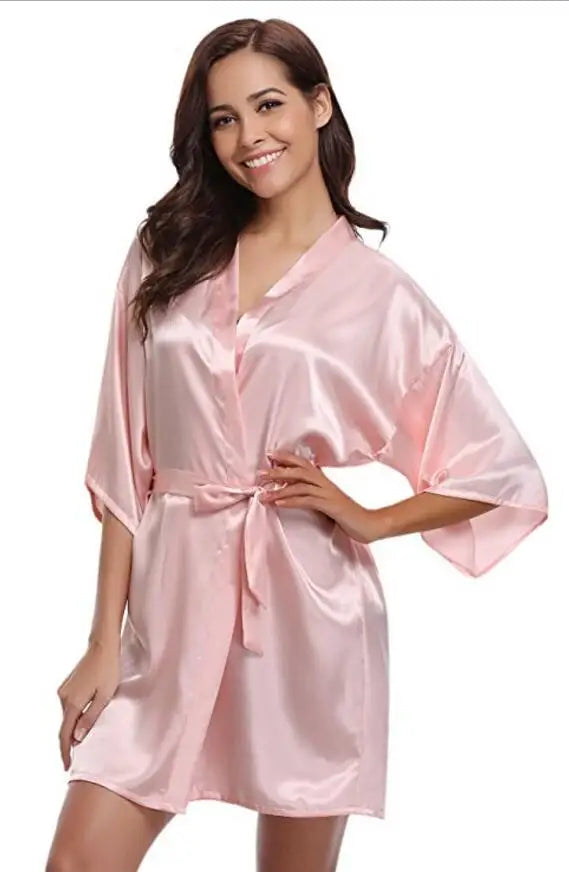 New Silk Kimono Robe - Kinkxx