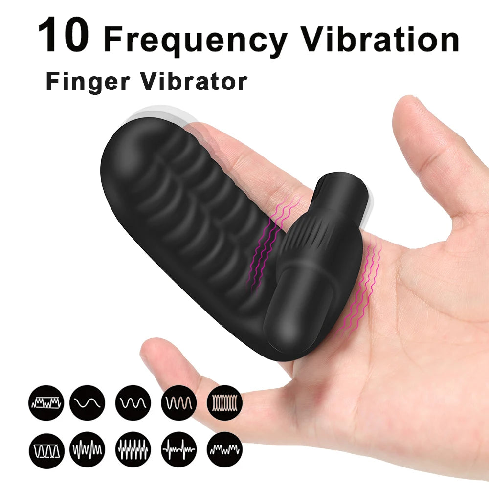 Kinkxx Silicone Finger Vibrator For Women - Kinkxx