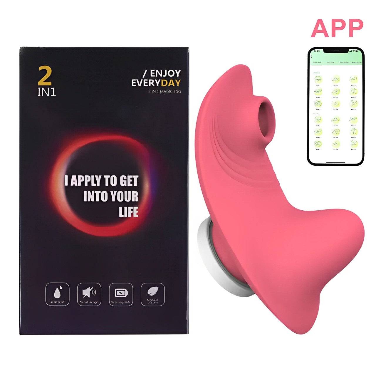 Knikxx App-Controlled Vibrator Panties - Kinkxx